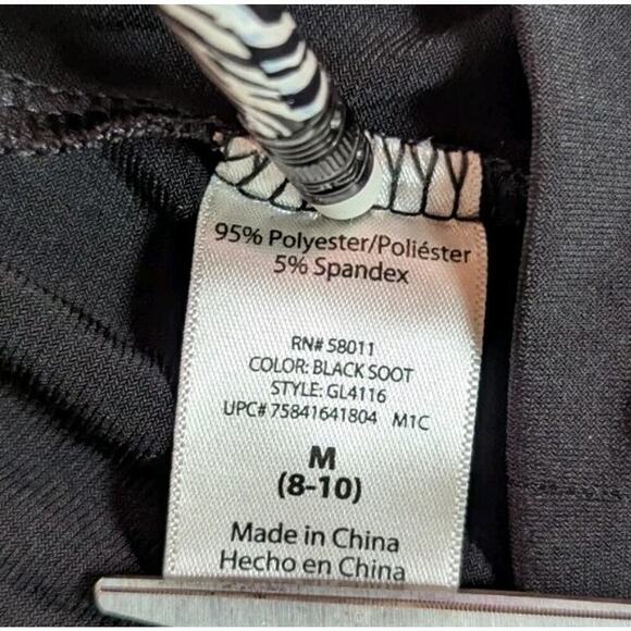 GEORGE Women’s Shirt Blouse Black Short Sleeve Ruched Twist V-Neck Size Medium - Picture 4 of 6